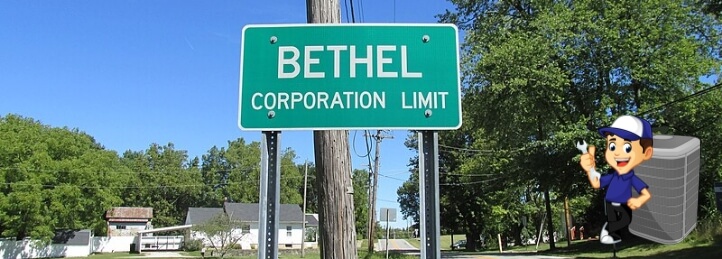 Street sign of Bethel, OH