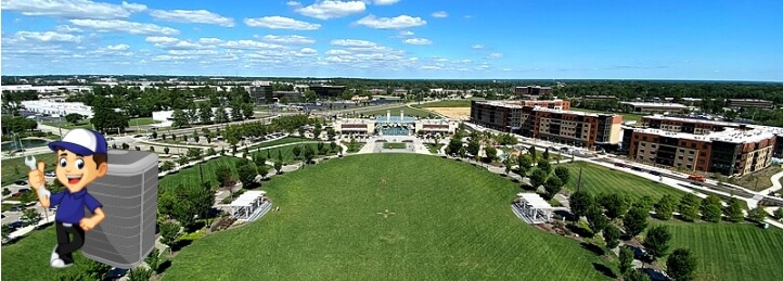 Large open field in Blue Ash, OH