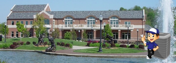 Fountain and facility in Fairfield, OH