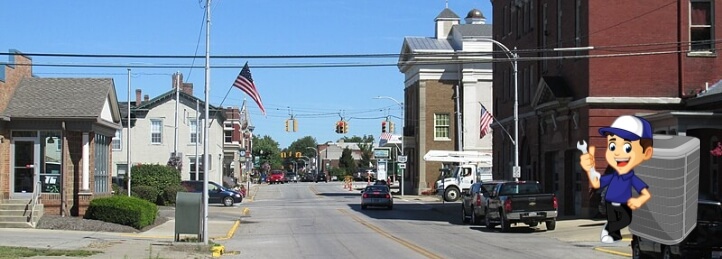 Georgetown, OH city street view