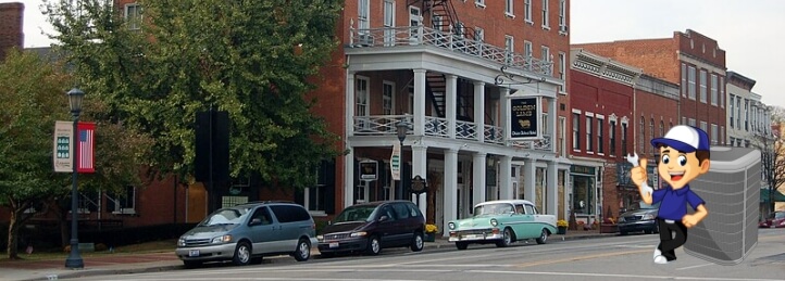 Street view of Lebanon, OH