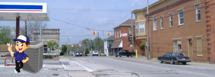 City view of Mount Orab, OH