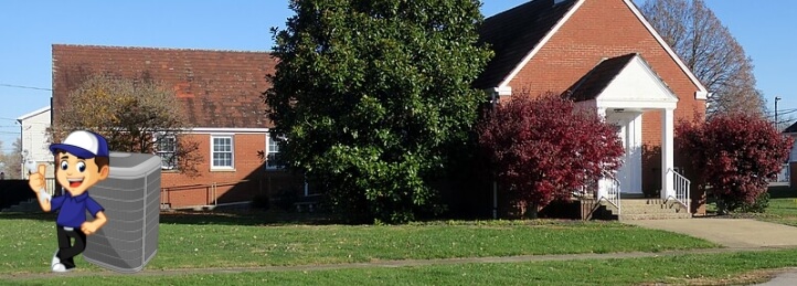 Brick building in West Union, OH